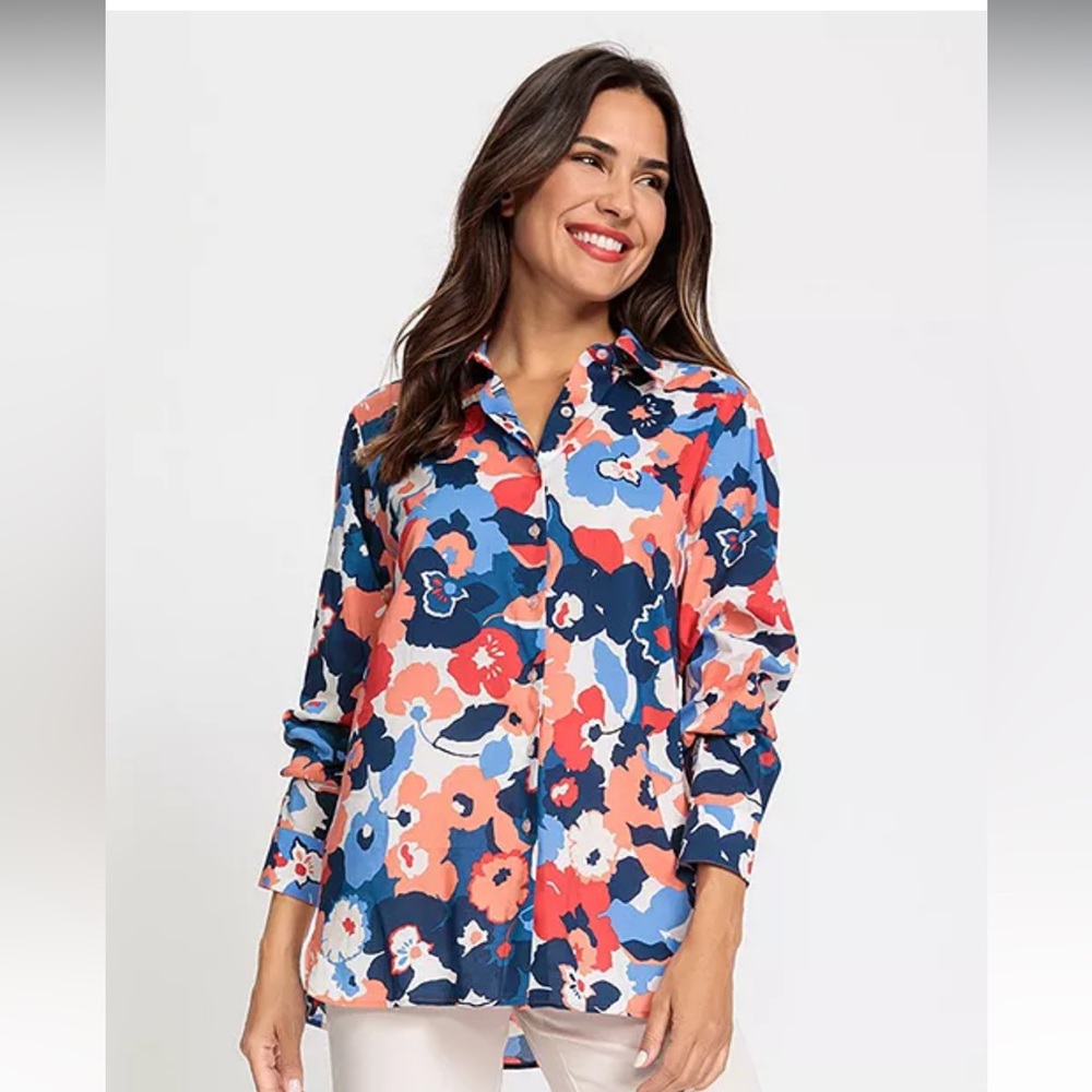 Olsen Floral Women's long Sleeve shirt